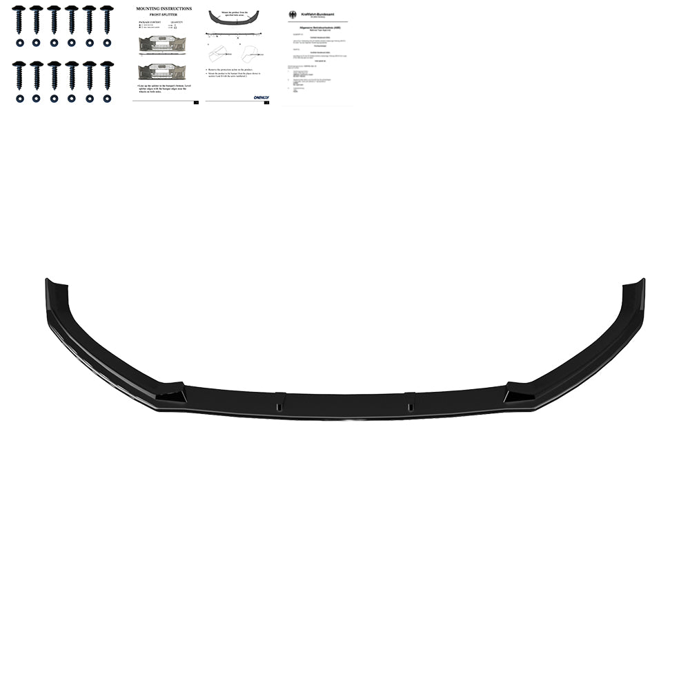 Front Splitter AUDI A3 Front Splitter AUDI A3