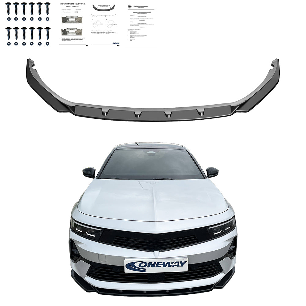 Front Splitter OPEL Astra Front Splitter OPEL Astra