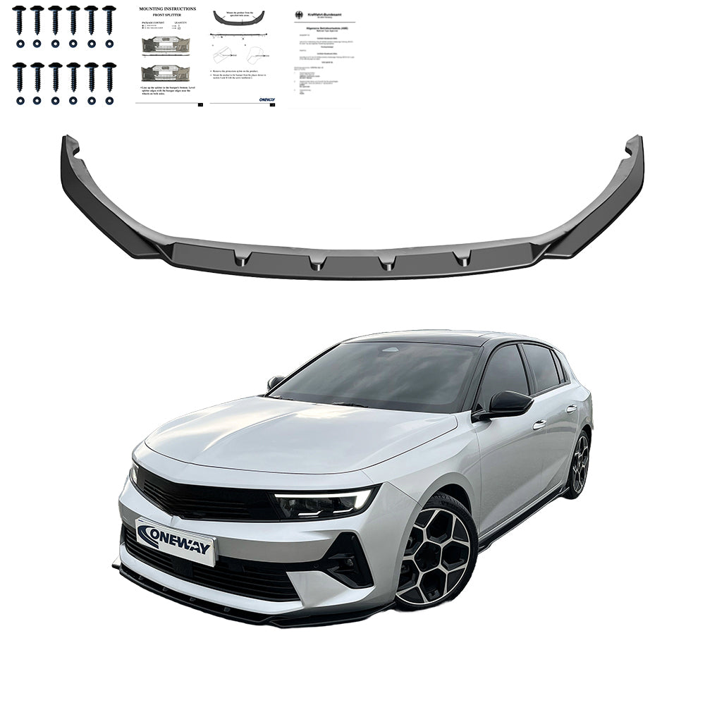 Front Splitter OPEL Astra Front Splitter OPEL Astra