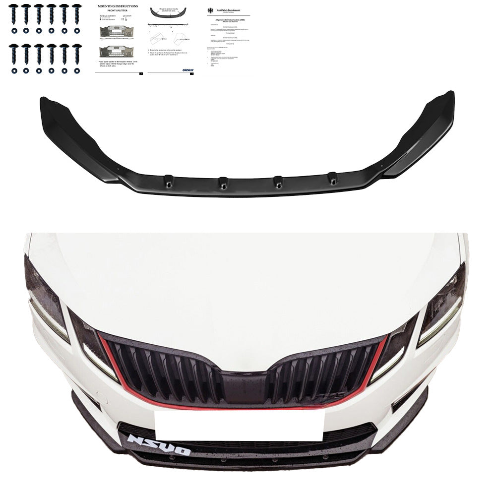 Front Splitter SKODA Octavia Front Splitter SKODA Octavia