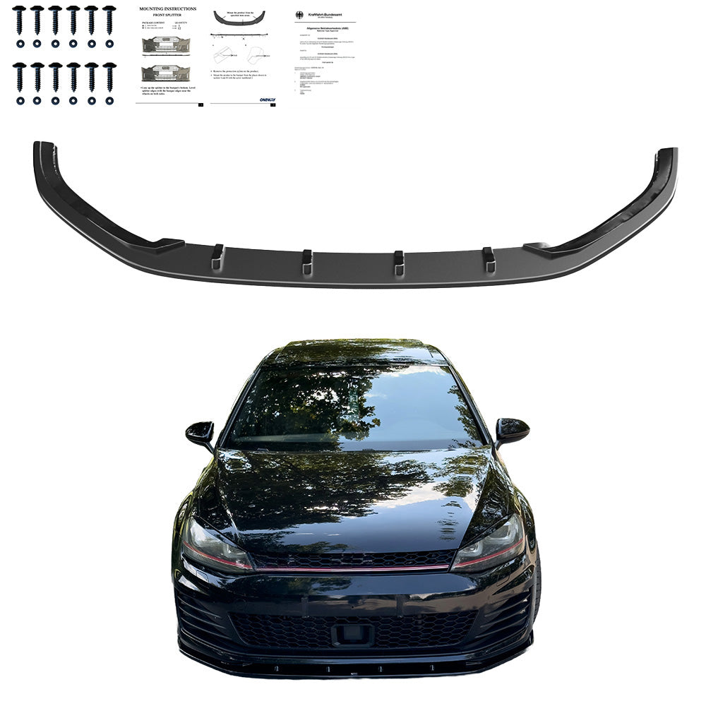 Front Splitter VW VOLKSWAGEN Golf Front Splitter VW VOLKSWAGEN Golf