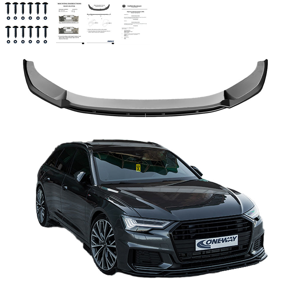 Front Splitter AUDI A6 Front Splitter AUDI A6