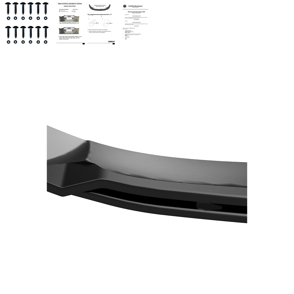 Front Splitter AUDI A6 Front Splitter AUDI A6