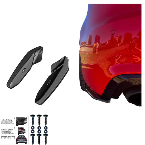 Rear Side Splitters AUDI RS3 Rear Side Splitters AUDI RS3