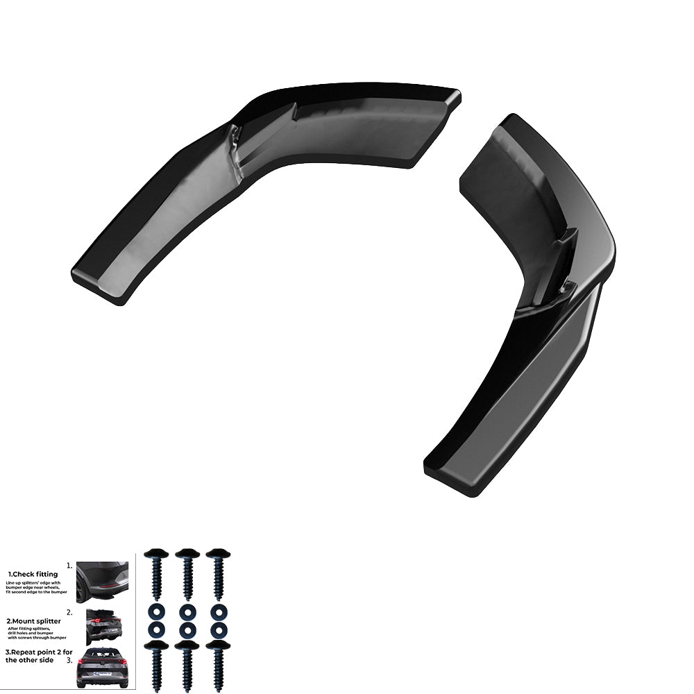 Rear Side Splitters AUDI S3 Rear Side Splitters AUDI S3