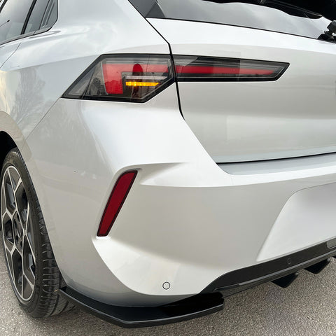 Rear Side Splitters OPEL Astra Rear Side Splitters OPEL Astra