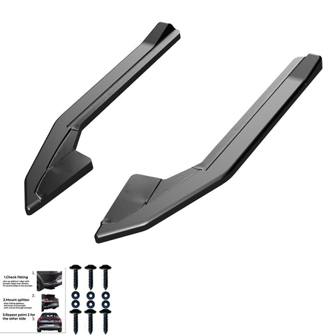 Rear Side Splitters BMW i4 Rear Side Splitters BMW i4