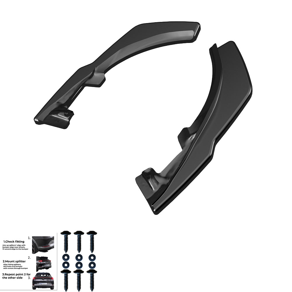 Rear Side Splitters VW VOLKSWAGEN Tiguan Rear Side Splitters VW VOLKSWAGEN Tiguan