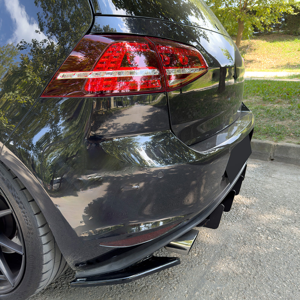 Rear Side Splitters VW VOLKSWAGEN Golf Rear Side Splitters VW VOLKSWAGEN Golf