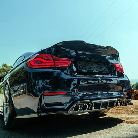 Rear Side Splitters BMW M4 Rear Side Splitters BMW M4