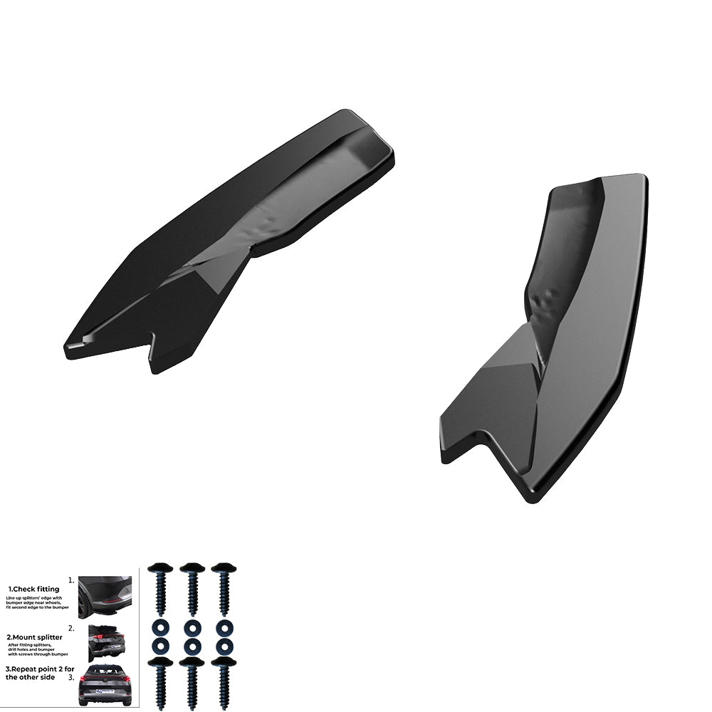 Rear Side Splitters AUDI RS3 Rear Side Splitters AUDI RS3