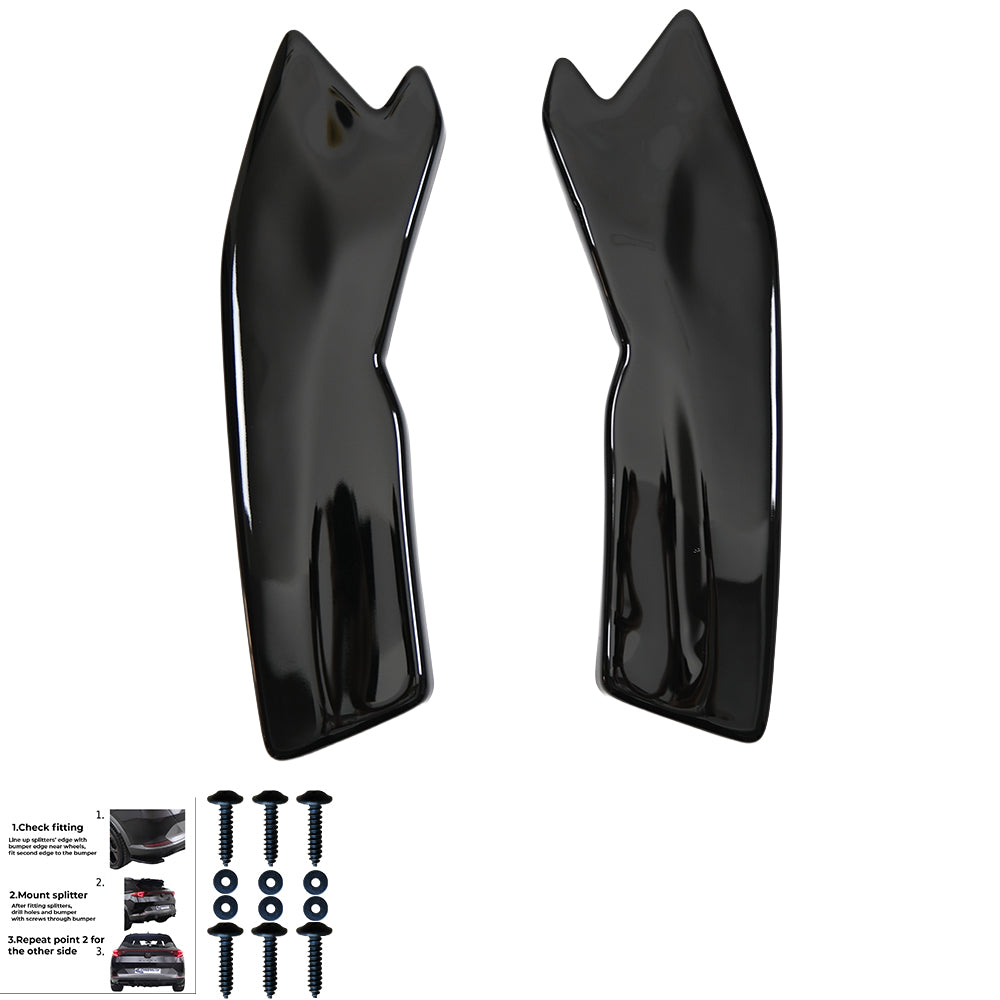 Rear Side Splitters AUDI RS3 Rear Side Splitters AUDI RS3