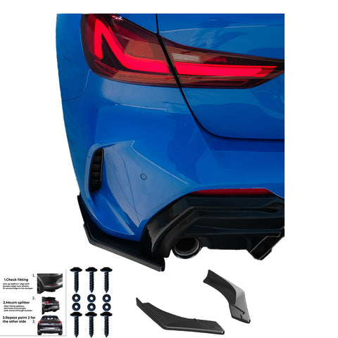 Rear Side Splitters BMW 1 Series Rear Side Splitters BMW 1 Series