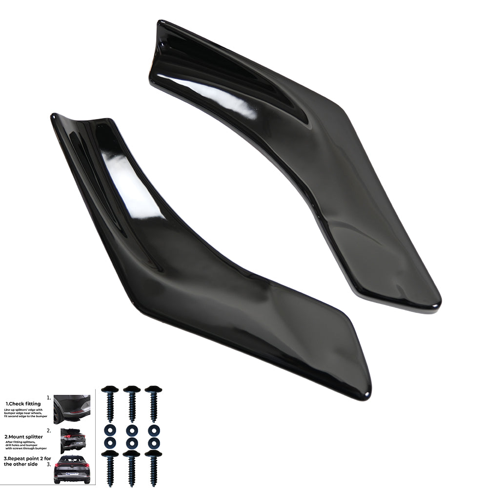 Rear Side Splitters BMW 1 Series Rear Side Splitters BMW 1 Series
