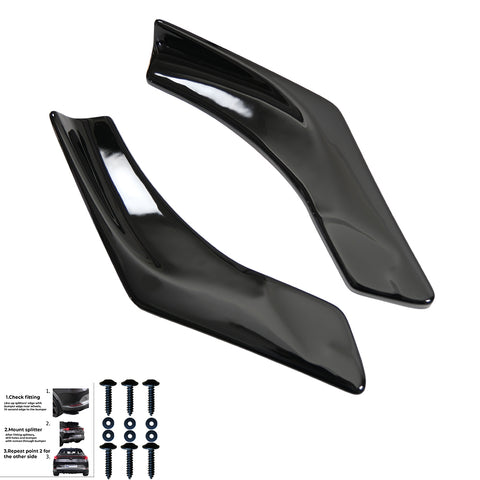 Rear Side Splitters BMW 1 Series Rear Side Splitters BMW 1 Series