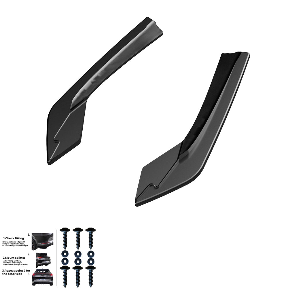Rear Side Splitters BMW 3 Series Rear Side Splitters BMW 3 Series