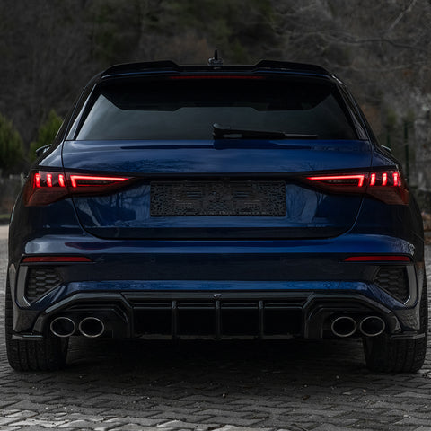 Rear Side Splitters AUDI S3 Rear Side Splitters AUDI S3