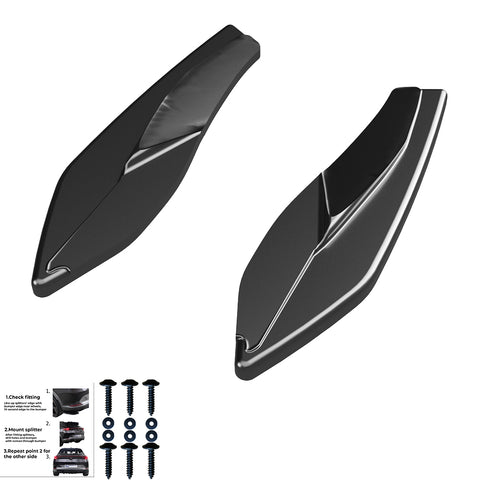 Rear Side Splitters AUDI S3 Rear Side Splitters AUDI S3