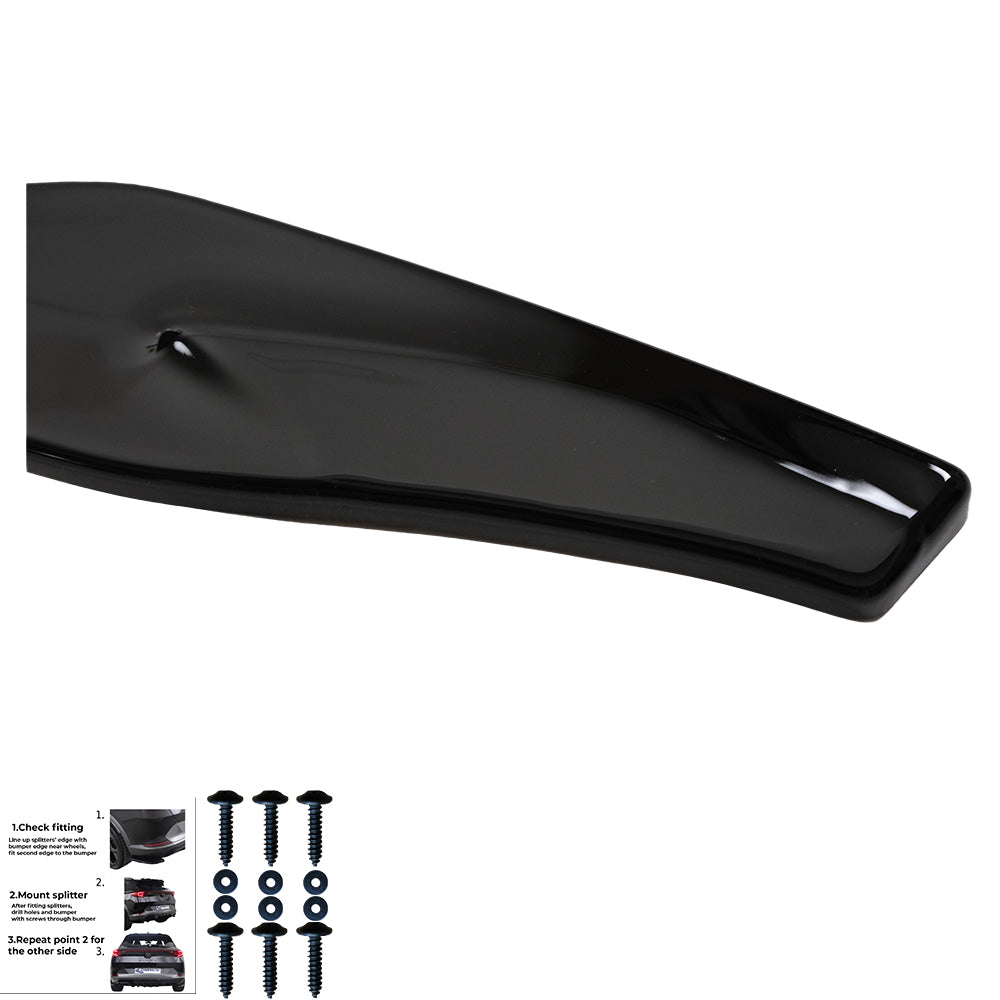 Rear Side Splitters AUDI S3 Rear Side Splitters AUDI S3