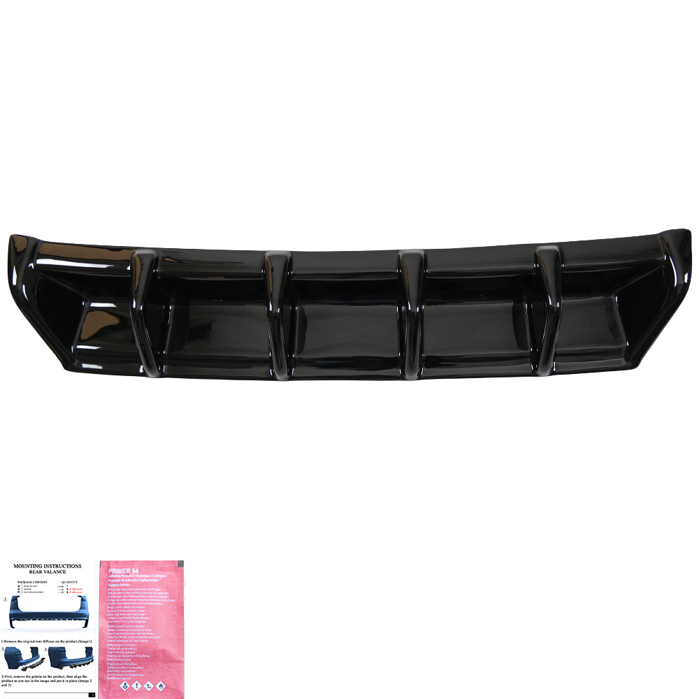 Rear Diffusor VW VOLKSWAGEN Golf Rear Diffusor VW VOLKSWAGEN Golf