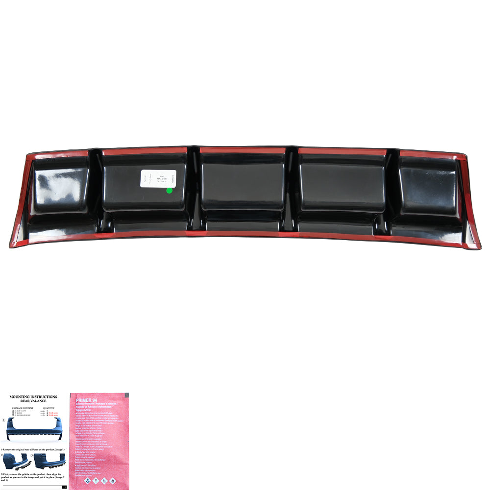 Rear Diffusor VW VOLKSWAGEN Golf Rear Diffusor VW VOLKSWAGEN Golf