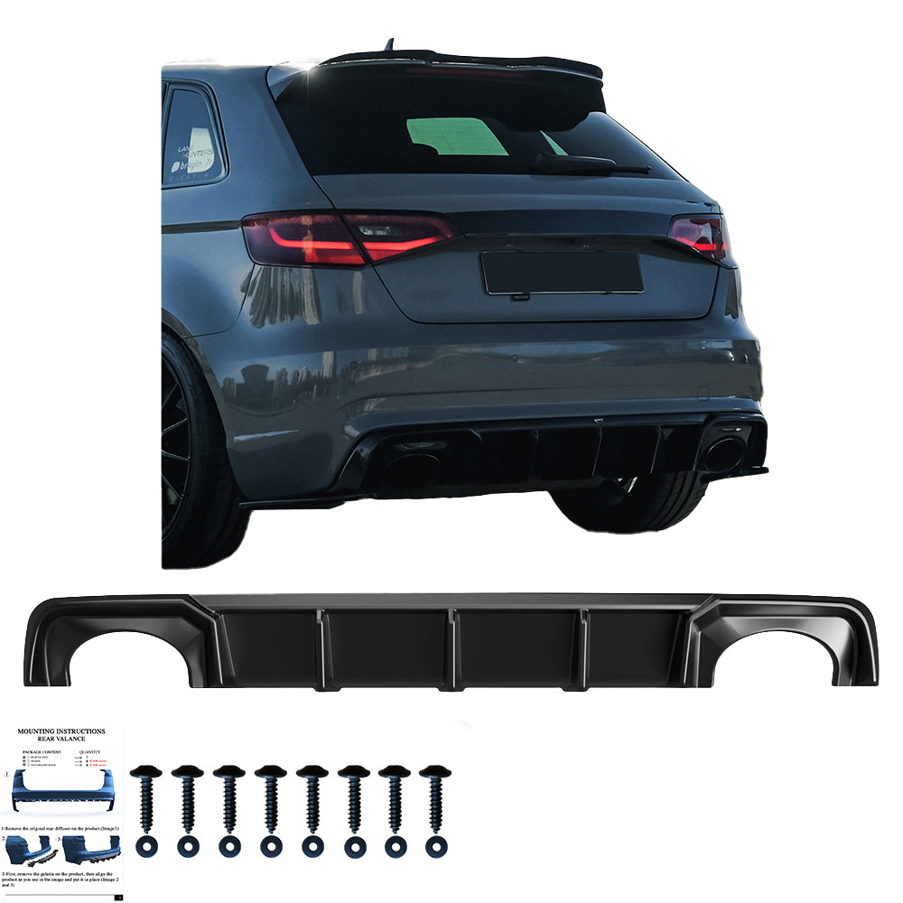Rear Diffusor AUDI RS3 Rear Diffusor AUDI RS3
