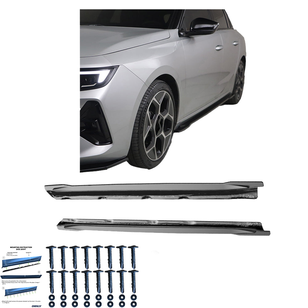 Side Skirts OPEL Astra Side Skirts OPEL Astra