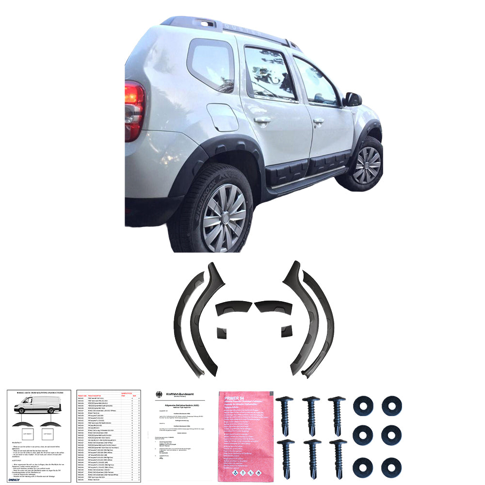 Wheel Arch Trims DACIA Duster Wheel Arch Trims DACIA Duster