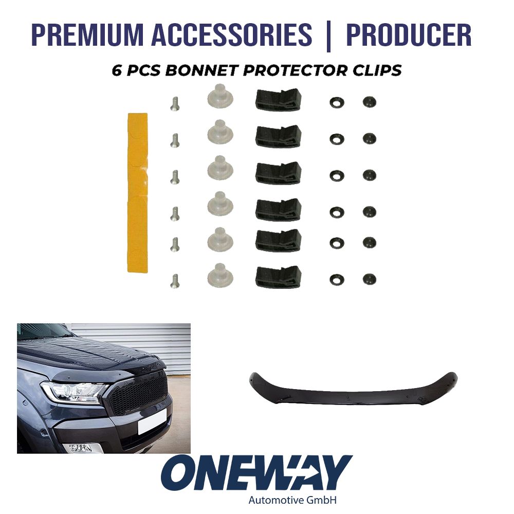 Clips for Bonnet Protector ONEWAY Automotive GmbH Clips for Bonnet Protector ONEWAY Automotive GmbH