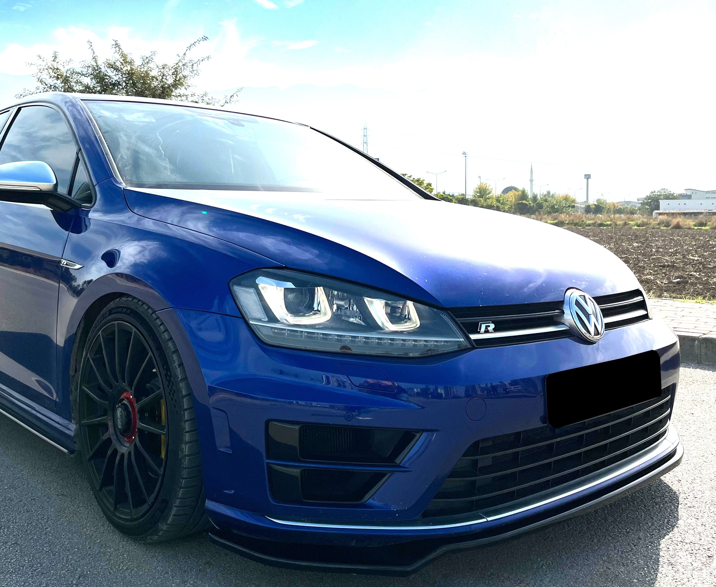 VW Golf MK7 R/R-Line 2012-2016 Front Splitter - ONEWAY Automotive GmbH