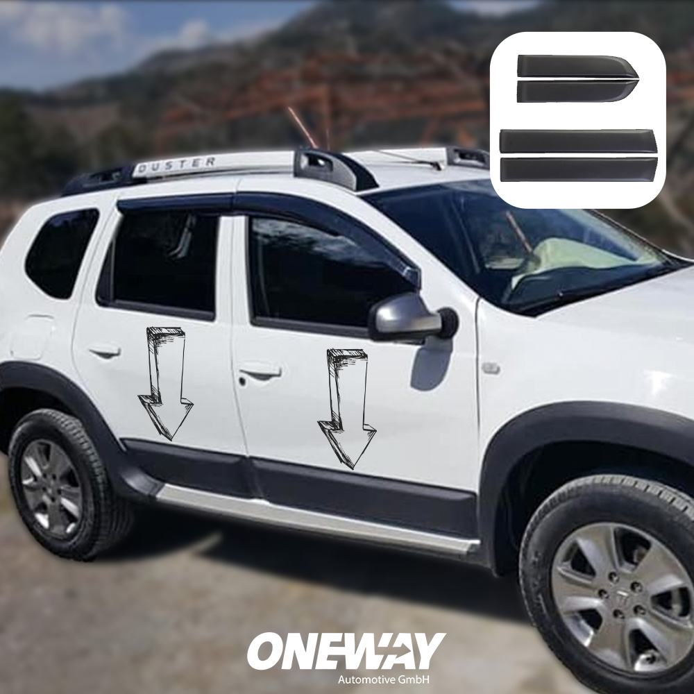 RENAULT-DACIA Duster Series 1 2010-2017 Body Cladding - ONEWAY Automotive GmbH