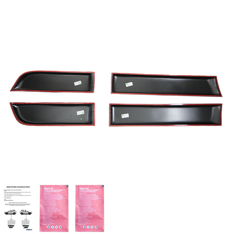 exclusivo Molduras de puertas Compatible con DACIA Duster Serie 1 2010-2017