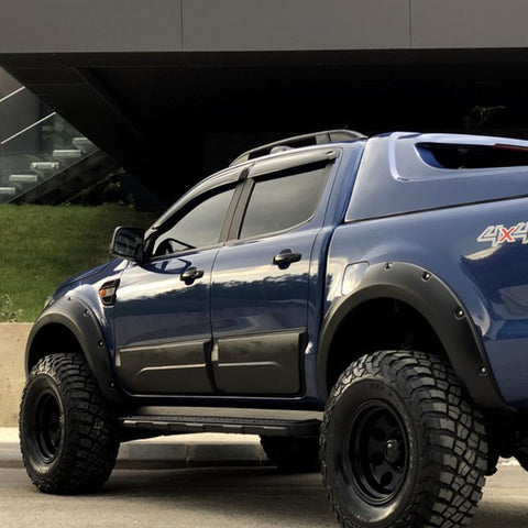 exclusivo Molduras de puertas Compatible con FORD Ranger T6-T7-T8 2012-2022