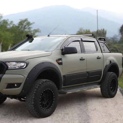 exclusivo Molduras de puertas Compatible con FORD Ranger T6-T7-T8 2012-2022