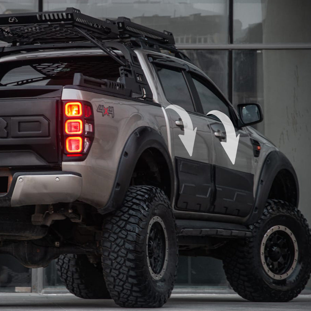 Drive your car with Exclusive Body Cladding FORD Ranger