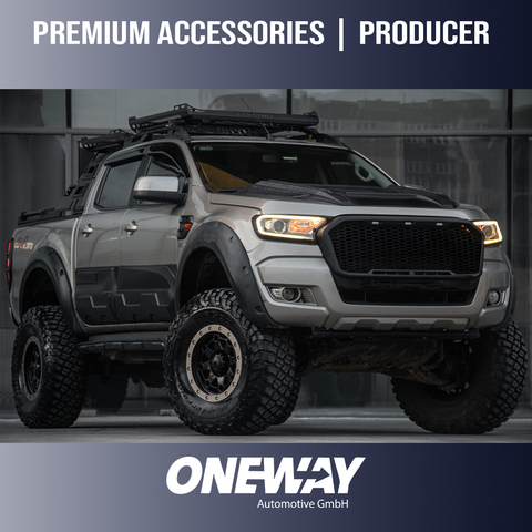 Body Cladding compatible with FORD Ranger T6-T7-T8 2012-2022 (Jumbo)