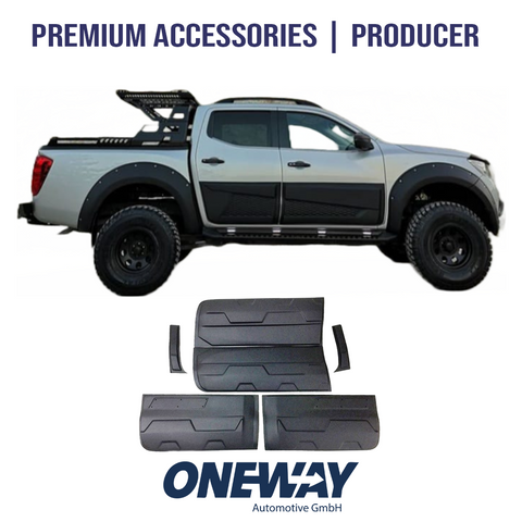 Body Cladding compatible with FORD Ranger T6-T7-T8 2012-2022 (Jumbo)