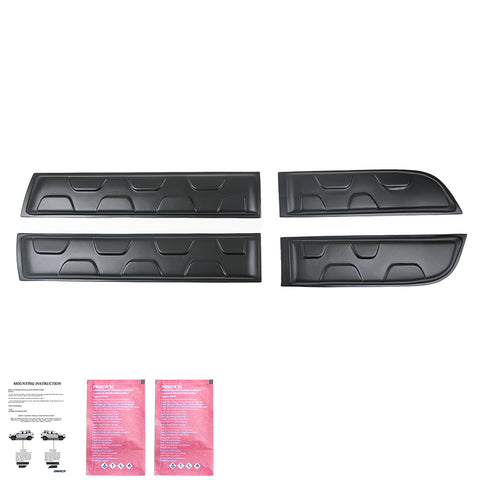 exclusivo Molduras de puertas Compatible con DACIA Duster Serie 1 2010-2017 (Todoterreno)