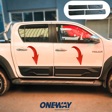 TOYOTA Hilux 8Th Generation 2015-2020 Body Cladding - ONEWAY Automotive GmbH