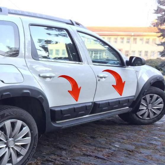 exclusivo Molduras de puertas Compatible con DACIA Duster Serie 1 2010-2017 Off-Road (sin marcaje Duster)