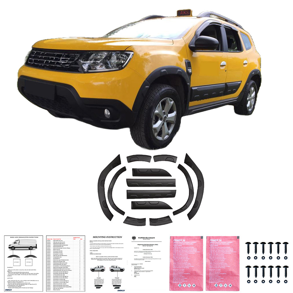 Body Kit compatible with DACIA Duster Series 2 2018+ (Offroad)