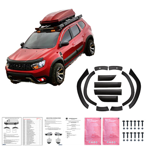 Body Kit compatible with DACIA Duster Series 2 2018+ Parkassist
