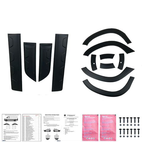 Body Kit compatible with DACIA Duster Series 2 2018+ Parkassist