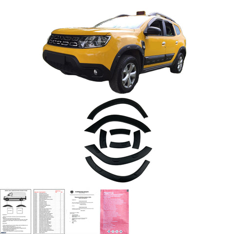 Karosserie Kit kompatibel mit DACIA Duster Serie 2 2018 -2024 Parksensor (Offroad)