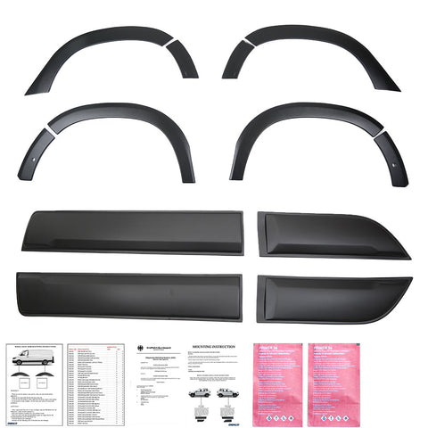 Karosserie Kit kompatibel mit DACIA Duster Serie 2 2018 - 2024 Parksensor (ohne Duster Markierung)