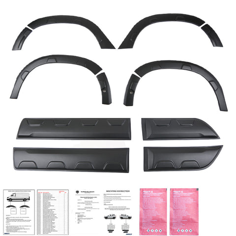 Body Kit compatible with DACIA Duster Series 2 2018+ Parkassist (Offroad) (w/o Duster Marking)