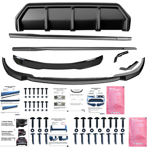Body Kit compatible with BMW 3 Series G20/G21 ( M-Pack / M340i ) Facelift 2022+