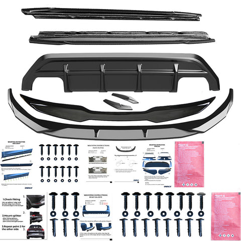 Body Kit compatible with AUDI A3 S-Line / S3 Sedan 8Y Facelift 2025+ - ONEWAY Automotive GmbH