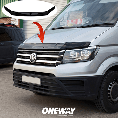 VW VOLKSWAGEN Crafter MK2 / MAN TGE MK1 Prefacelift 2017+ Bonnet Protector - ONEWAY Automotive GmbH