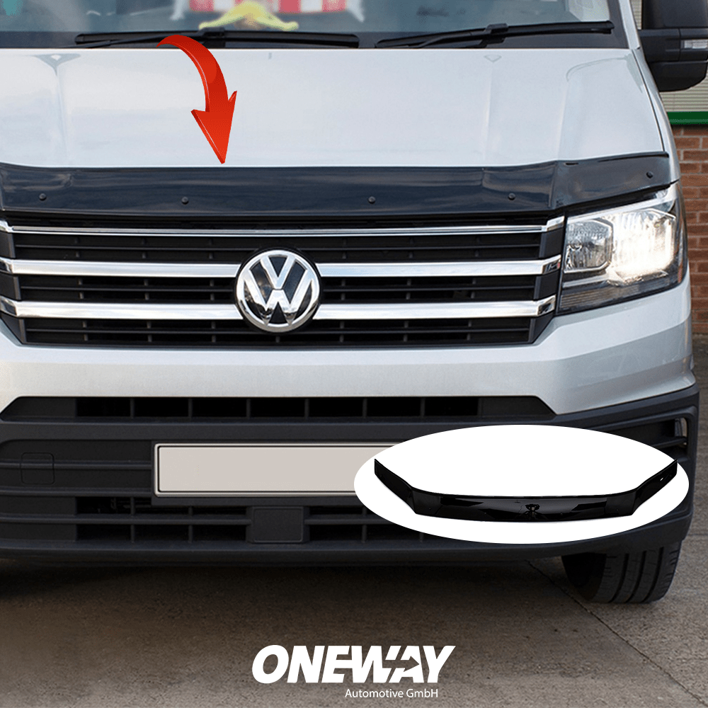 VW VOLKSWAGEN Crafter MK2 / MAN TGE MK1 Prefacelift 2017+ Bonnet Protector - ONEWAY Automotive GmbH